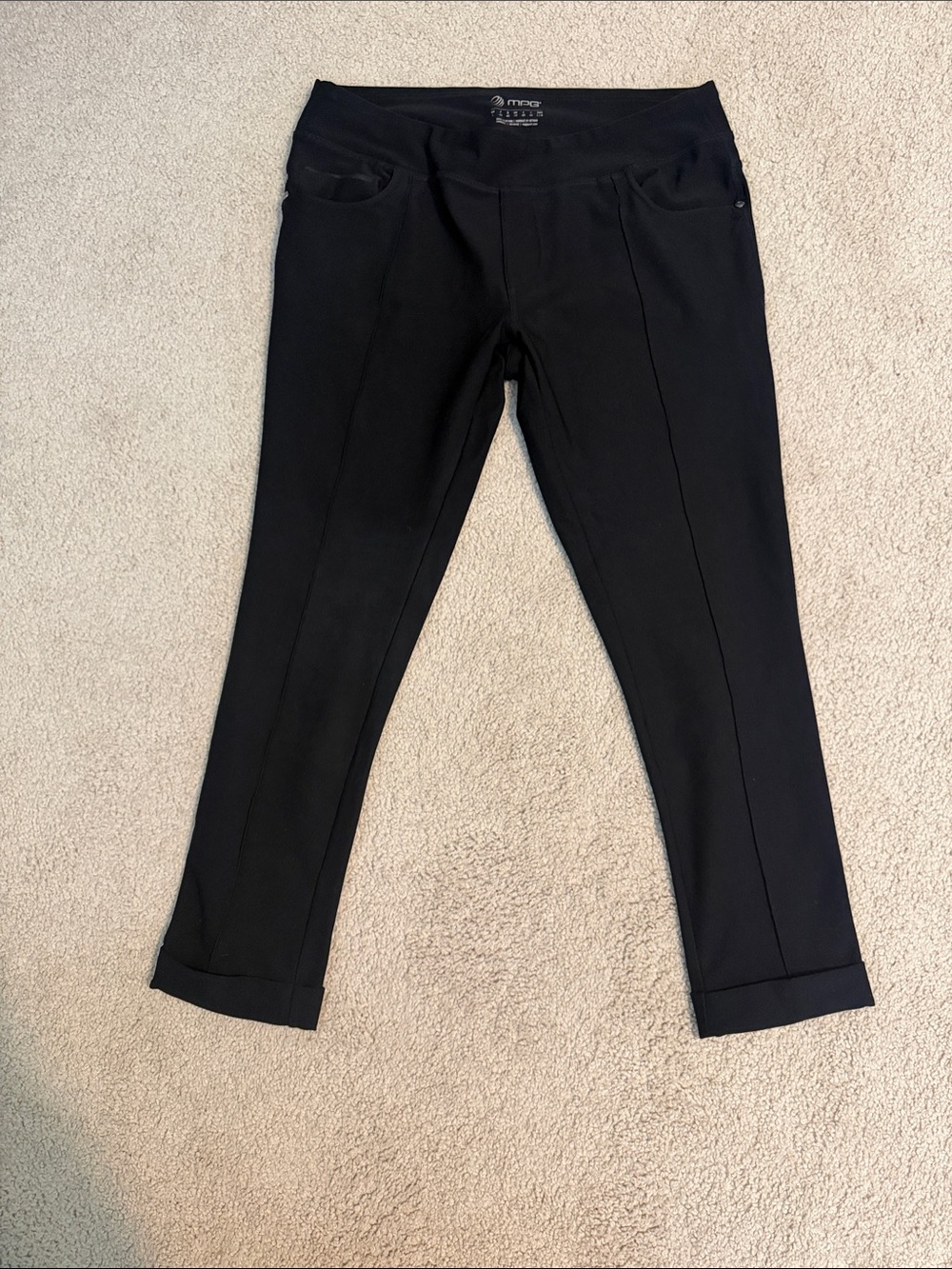 MPG Black Women's Slim Ankle Pants